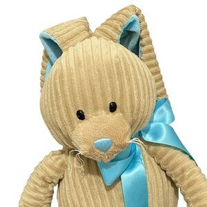 Ganz LOPPY Plush Bunny HE9817 Rabbit Easter Spring Ribbed Textured